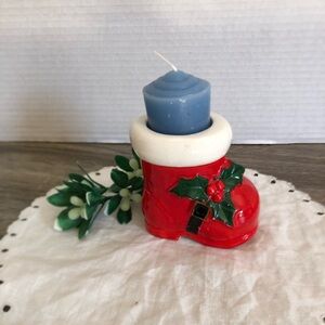 Vtg Ceramic Candle Holder - Japan
